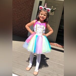 Unicorn/ballerina costume
